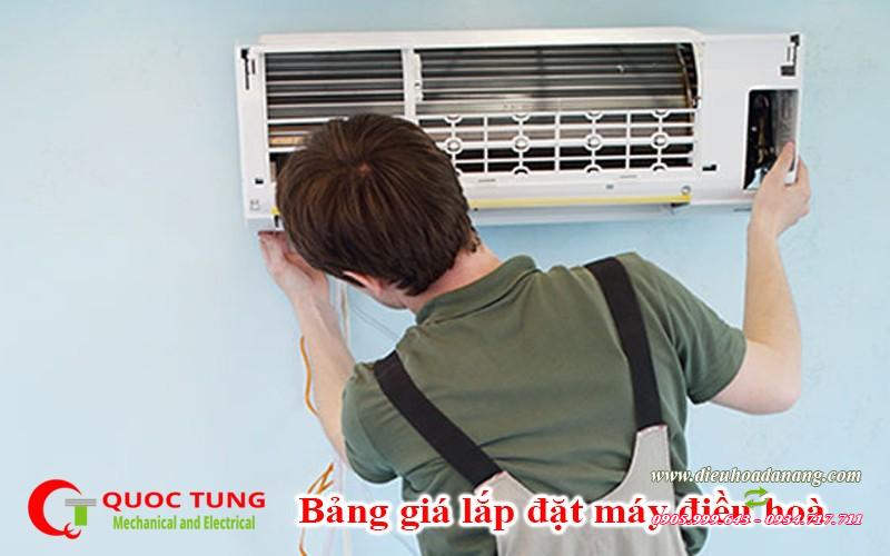 Bảng giá lắp máy lạnh tại Đà Nẵng | dieuhoadanang.com
